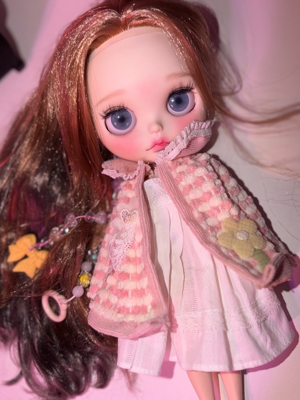 OOAK Custom Factory Blythe Doll ~ 2 Tone Dyed Hair